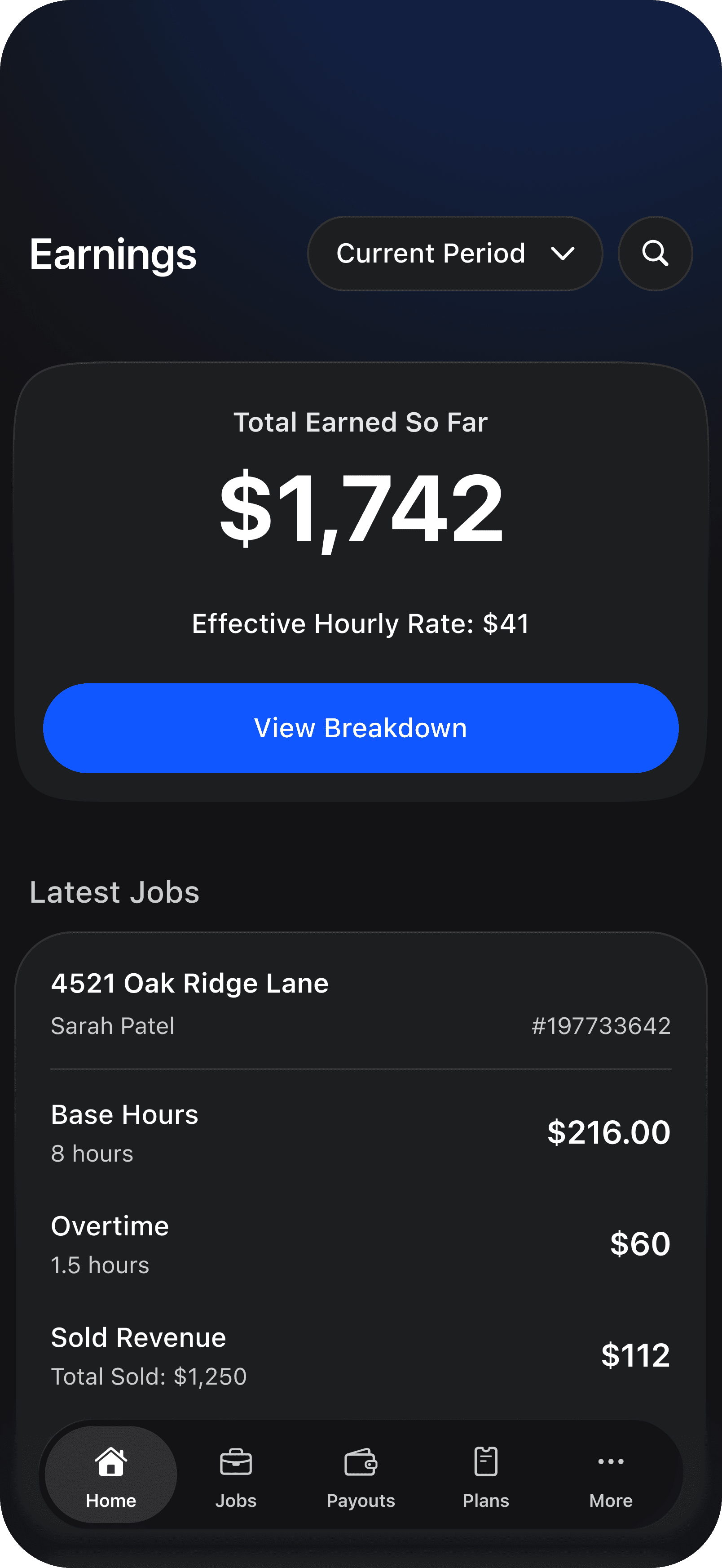 ShareWillow final app design